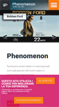 Mobile Screenshot of phenomenon.it